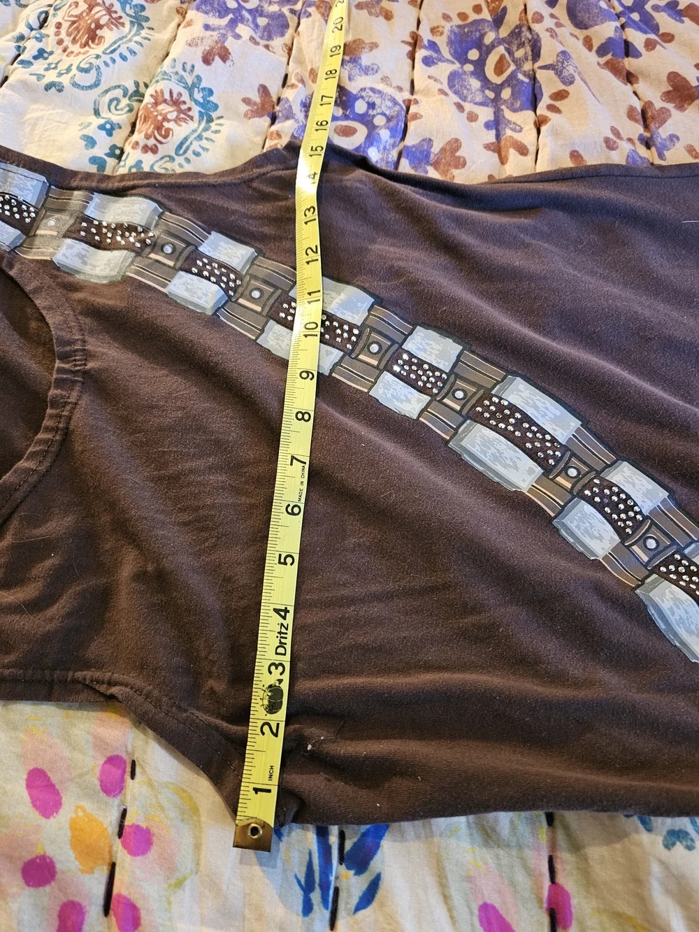 Chewbacca Costume Dress Girls Size Large Rubies - Picture 7 of 8